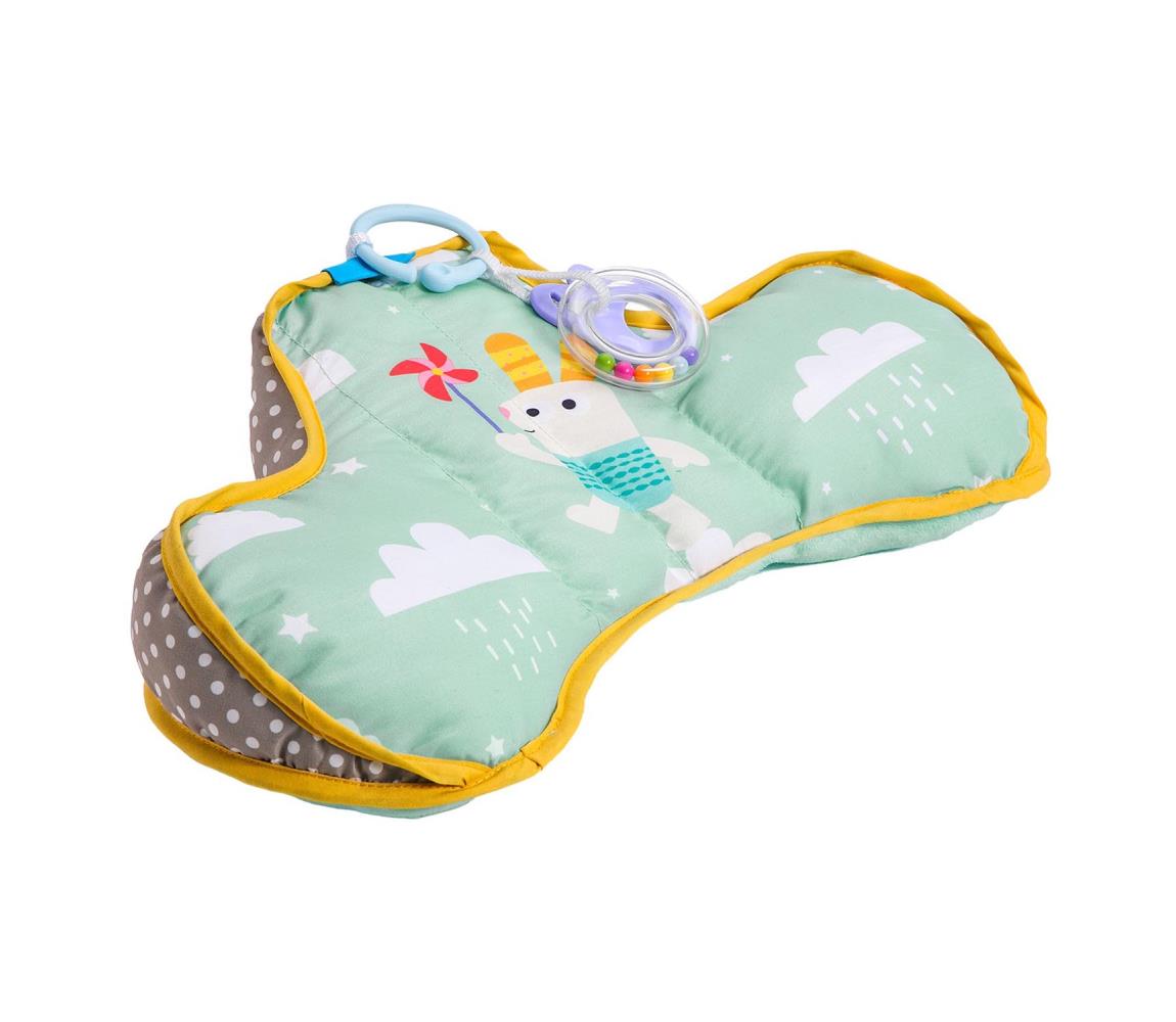 Taf Toys Taf Toys 12045TAF - Dětský polštářek pro hru na bříšku TUMMY-TIME zelená FBB0156