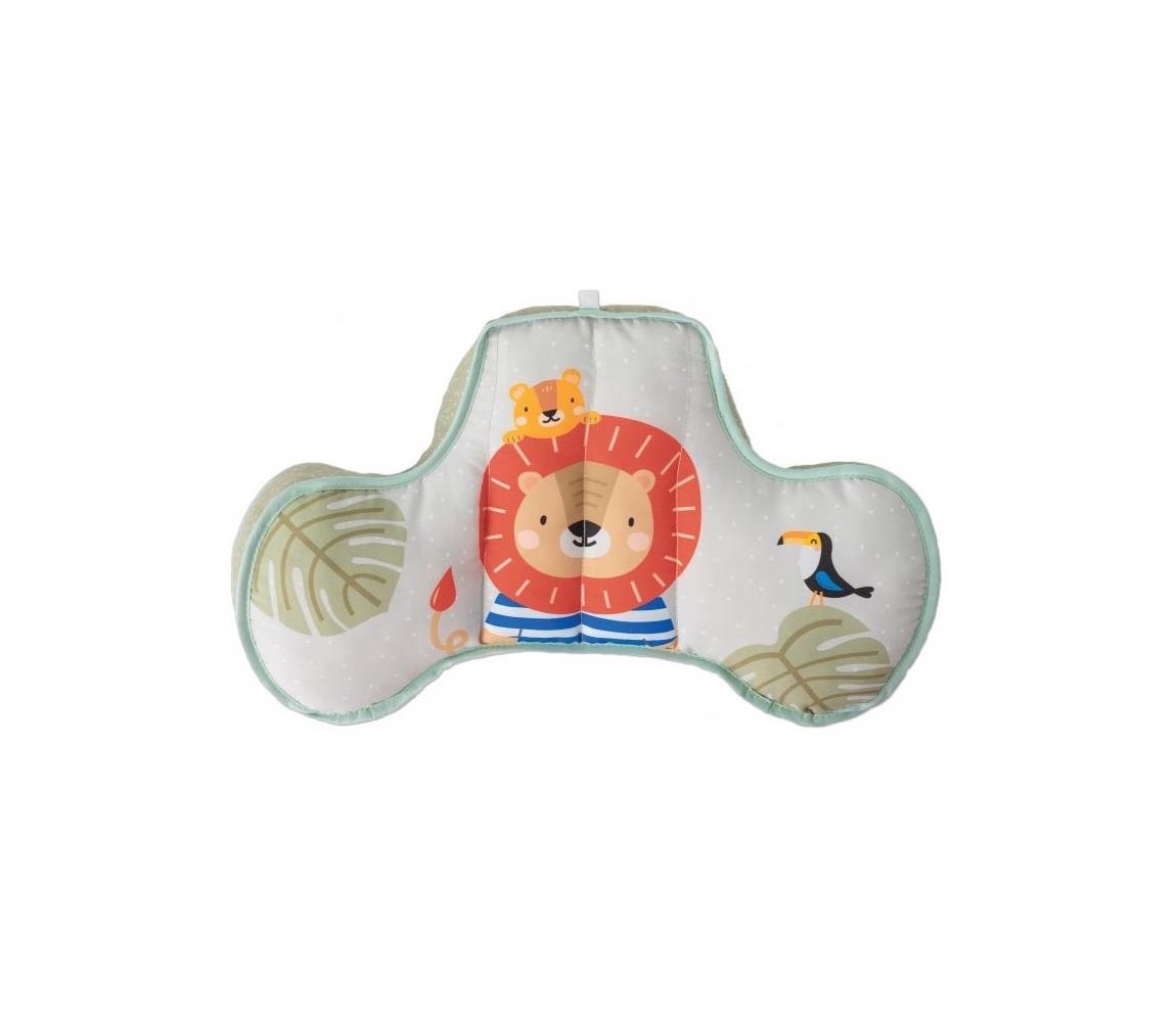 Taf Toys Taf Toys 12895TAF - Dětský polštářek pro hru na bříšku TUMMY-TIME savana FBB0158