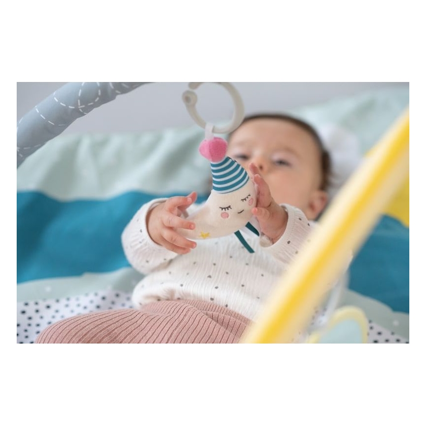 Taf Toys - Dětská hrací podložka s hrazdou měsíc