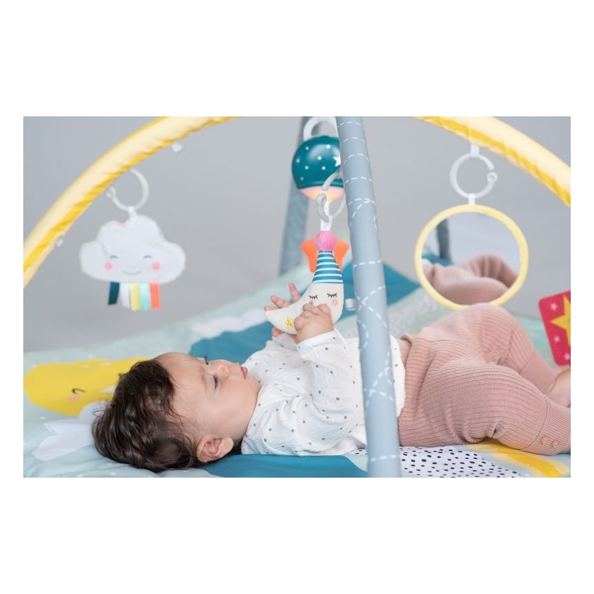 Taf Toys - Dětská hrací podložka s hrazdou měsíc
