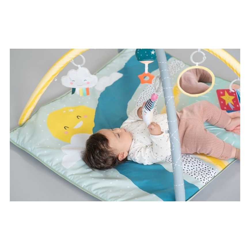 Taf Toys - Dětská hrací podložka s hrazdou měsíc