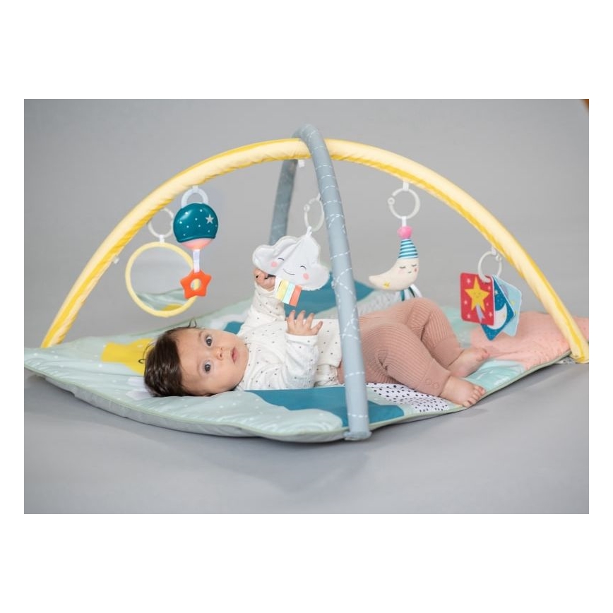Taf Toys - Dětská hrací podložka s hrazdou měsíc