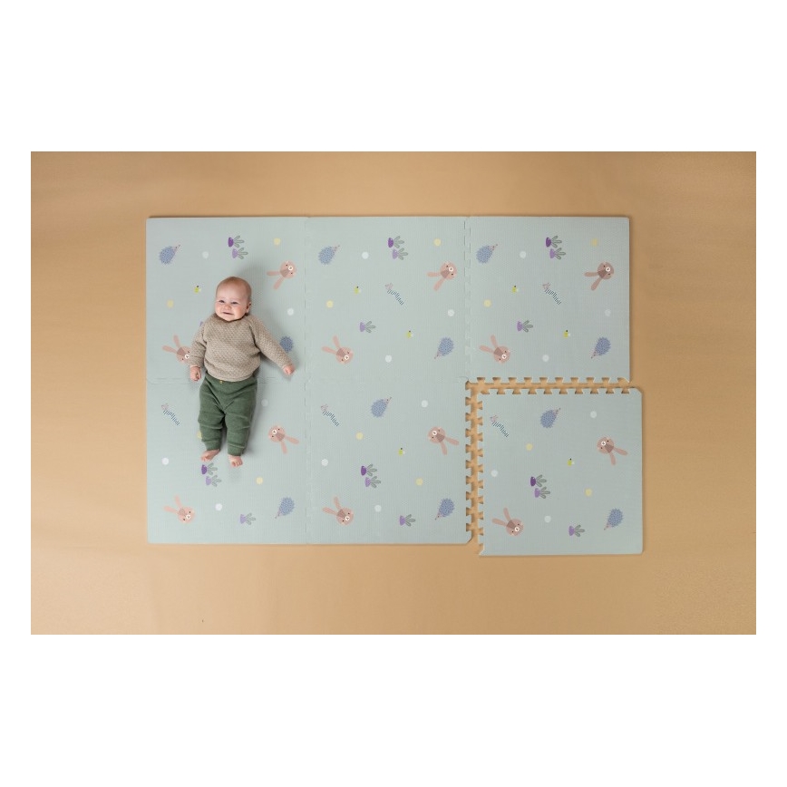 Taf Toys - Dětská hrací podložka XL Puzzle Zahrada