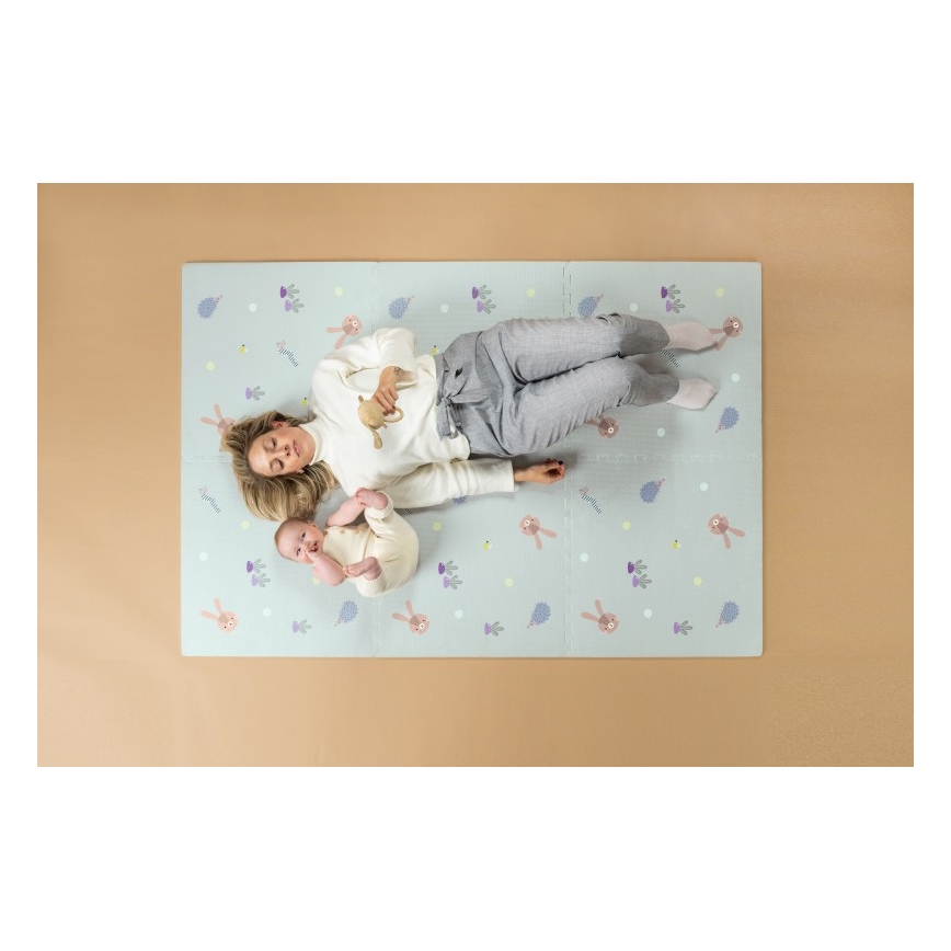 Taf Toys - Dětská hrací podložka XL Puzzle Zahrada