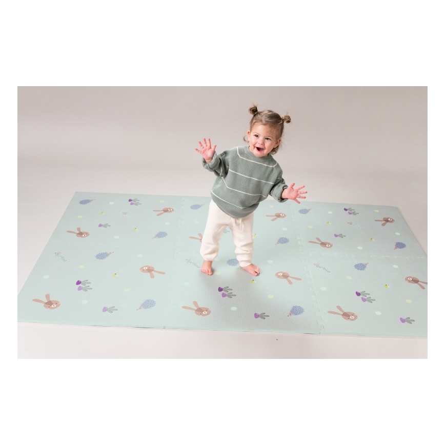 Taf Toys - Dětská hrací podložka XL Puzzle Zahrada