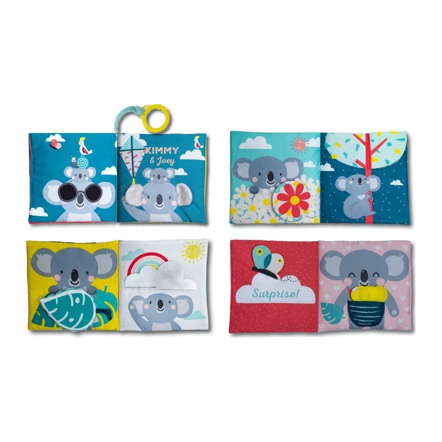 Taf Toys - Dětská textilní knížka koala