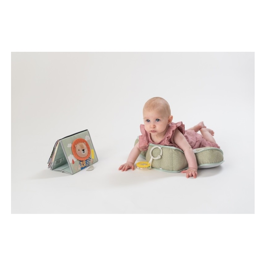 Taf Toys - Dětský polštářek pro hru na bříšku TUMMY-TIME savana