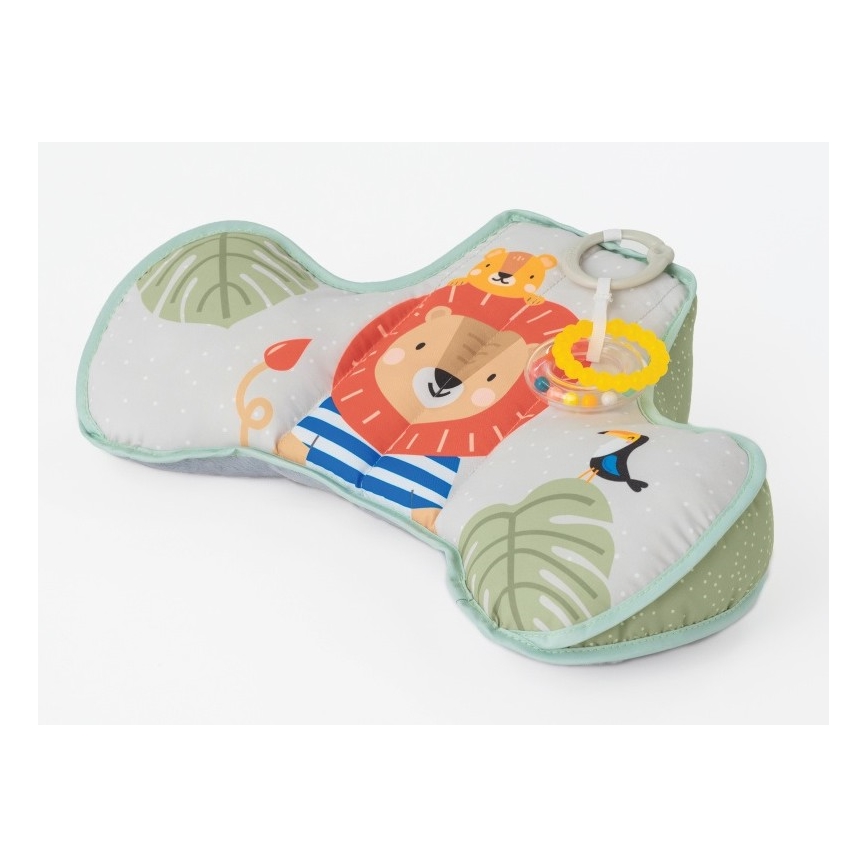 Taf Toys - Dětský polštářek pro hru na bříšku TUMMY-TIME savana