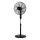 Taylor Swoden - Stojanový ventilátor 50W/230V 122 cm černá