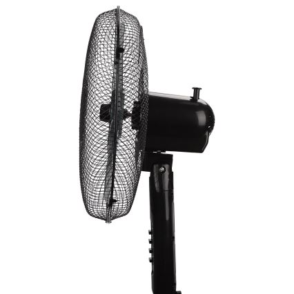 Taylor Swoden - Stojanový ventilátor 50W/230V 122 cm černá
