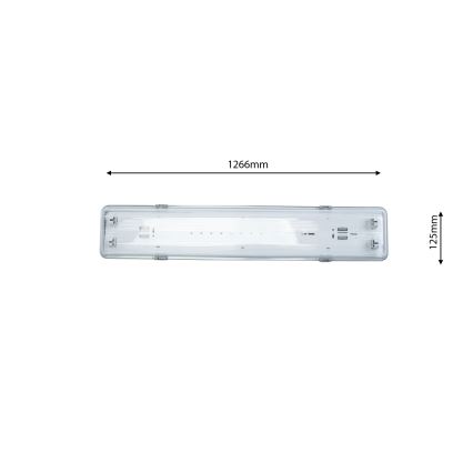 Technické svítidlo HERMETIC 1xG13/36W/230V IP65
