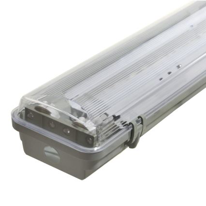 Technické zářivkové svítidlo 2xG13/36W/230V 120 cm IP65 šedá