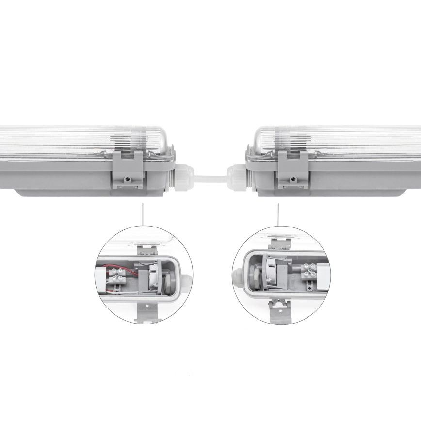 Technické zářivkové svítidlo LIMEA T8 1xG13/20W/230V IP65 120cm