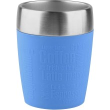 Tefal - Cestovní hrnek 200 ml TRAVEL CUP nerez/modrá