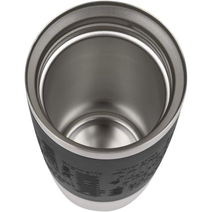 Tefal - Cestovní hrnek 360 ml TRAVEL MUG nerez/černá