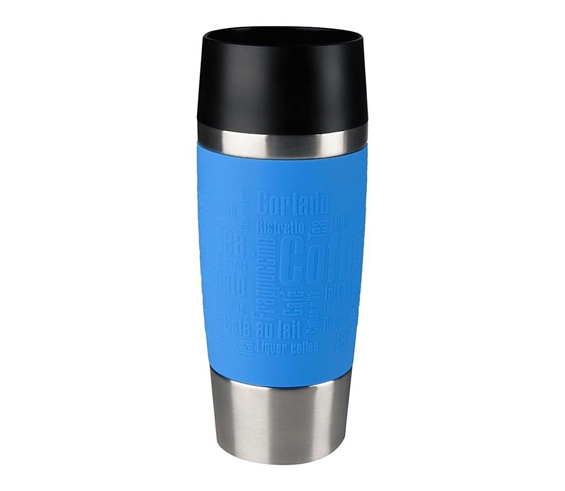 Tefal Tefal - Cestovní hrnek 360 ml TRAVEL MUG nerez/světle modrá GS0242