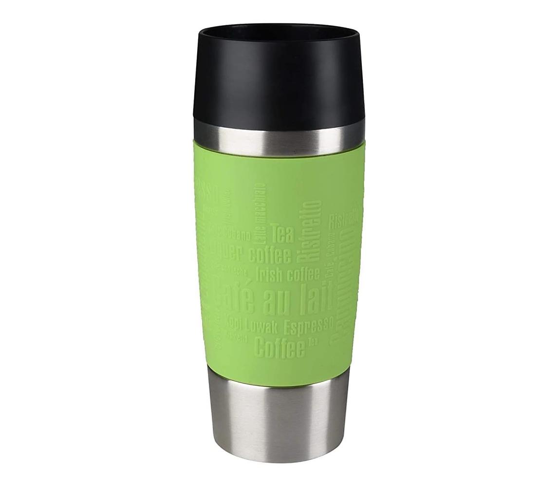 Tefal Tefal - Cestovní hrnek 360 ml TRAVEL MUG nerez/zelená GS0240