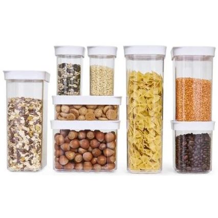 Tefal - Dóza na potraviny 0,38 l OPTIMA bílá/čirá