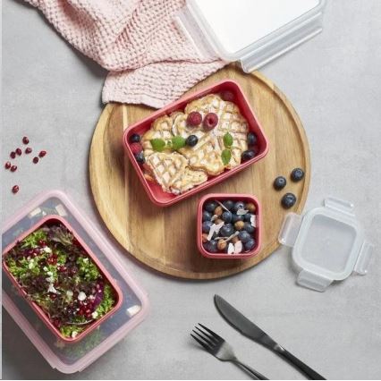 Tefal - Dóza na potraviny 0,55 l MSEAL COLOR růžová