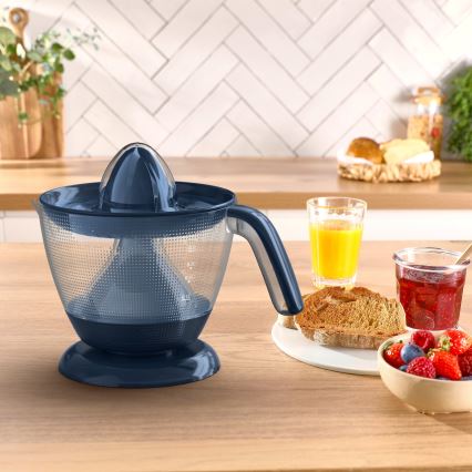 Tefal - Elektrický lis na citrusy MORNING CITRUS PRESS 0,8 l 25W/230V modrá