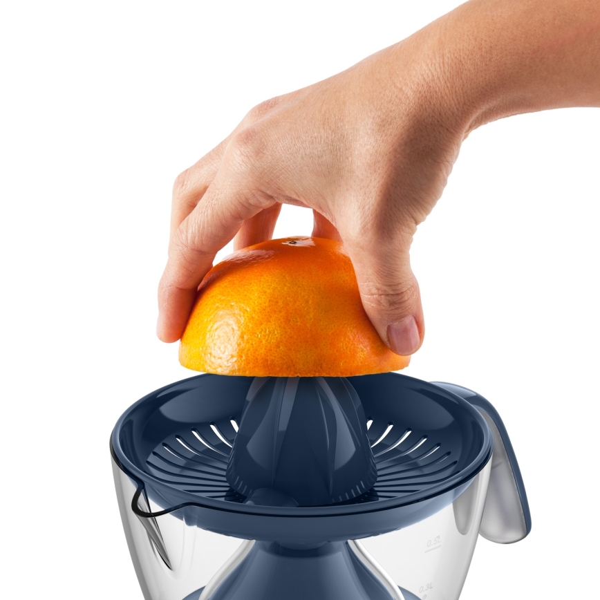 Tefal - Elektrický lis na citrusy MORNING CITRUS PRESS 0,8 l 25W/230V modrá