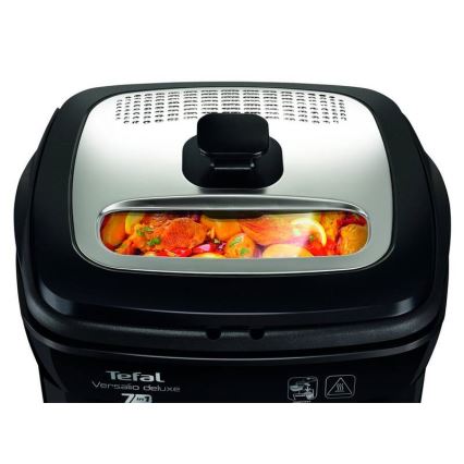 Tefal - Fritéza 2 l VERSALION DE LUXE 7v1 1600W/230V černá