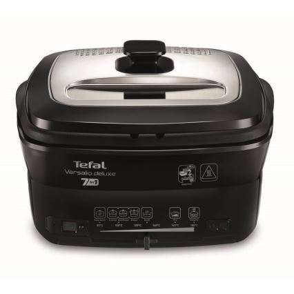Tefal - Fritéza 2 l VERSALION DE LUXE 7v1 1600W/230V černá