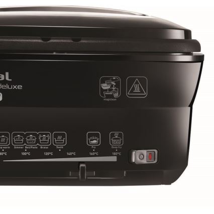 Tefal - Fritéza 2 l VERSALION DE LUXE 7v1 1600W/230V černá
