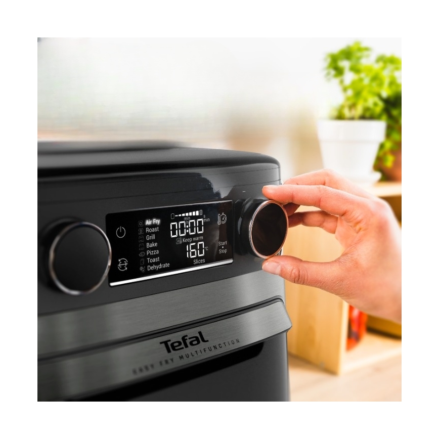 Tefal - Horkovzdušná fritéza 15 l EASY FRY 9v1 1800W/230V černá