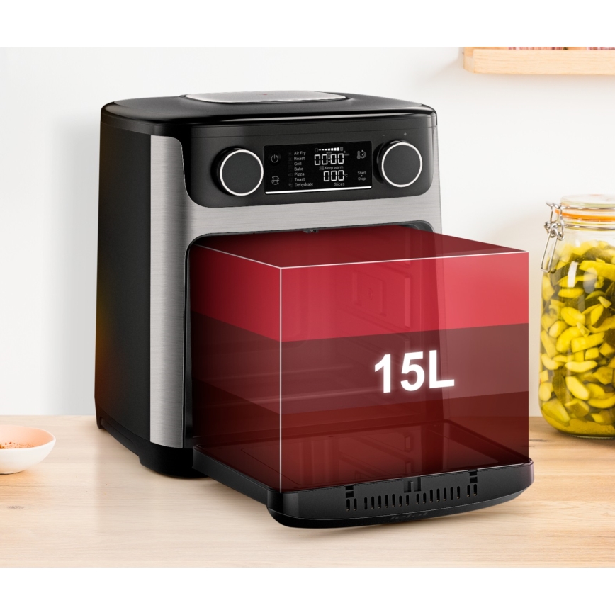 Tefal - Horkovzdušná fritéza 15 l EASY FRY 9v1 1800W/230V