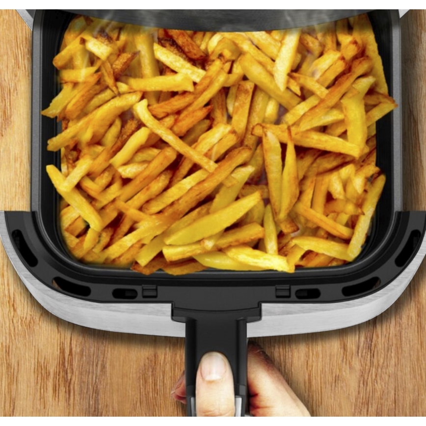Tefal - Horkovzdušná fritéza 4,2 l EASY FRY&GRILL 2v1 1550W/230V nerez
