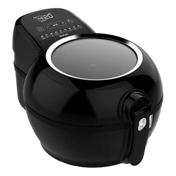 Tefal - Horkovzdušná fritéza ACTIFRY GENIUS DUAL MOTION 1,2l 1350W/230V černá