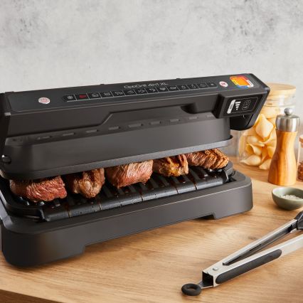 Tefal - Kontaktní gril OPTIGRILL 2200W/230V černá