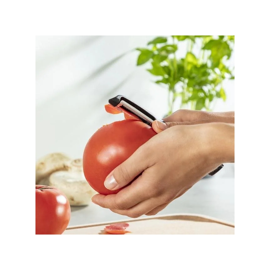 Tefal - Kuchyňská škrabka COLORFOOD 17 cm černá