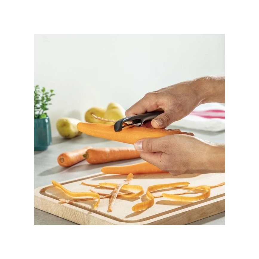 Tefal - Kuchyňská škrabka COLORFOOD 17 cm černá