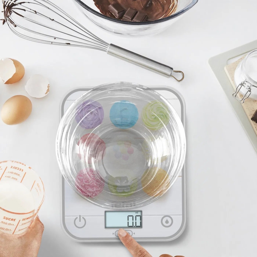 Tefal - Kuchyňská váha OPTISS 2xAAA pestrobarevná