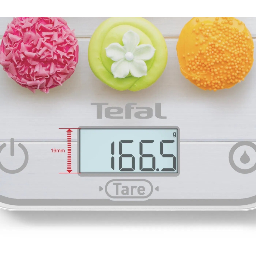 Tefal - Kuchyňská váha OPTISS 2xAAA pestrobarevná