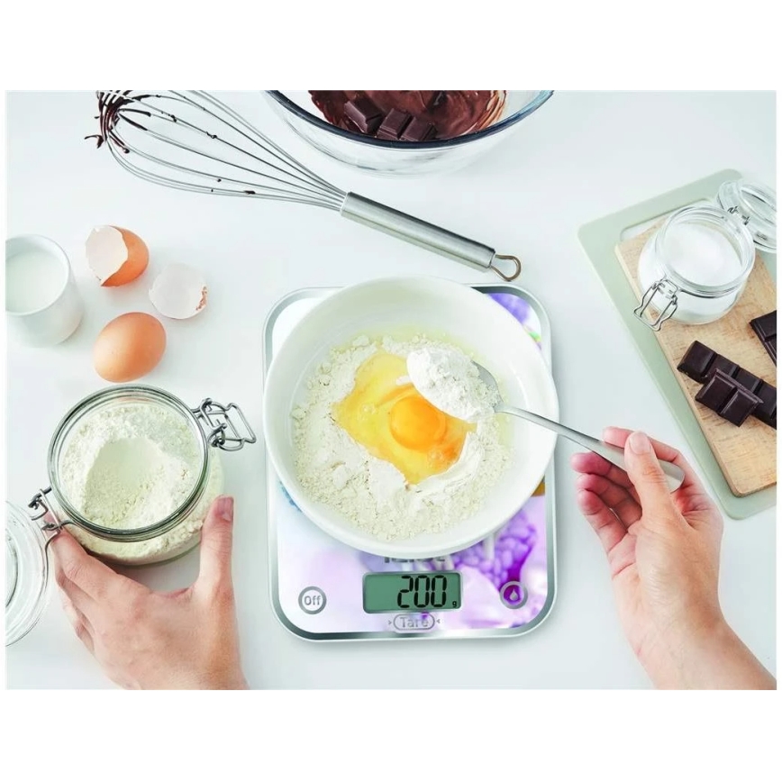 Tefal - Kuchyňská váha OPTISS CAKE POPS 2xAAA