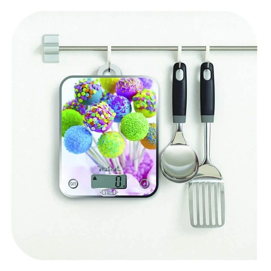 Tefal - Kuchyňská váha OPTISS CAKE POPS 2xAAA
