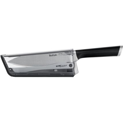 Tefal - Kuchyňský nůž EVER SHARP 16,5 cm lesklý chrom/černá