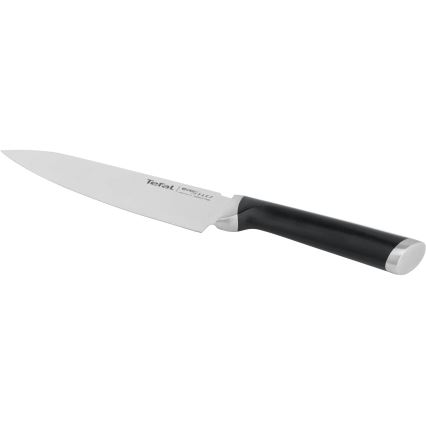 Tefal - Kuchyňský nůž EVER SHARP 16,5 cm lesklý chrom/černá