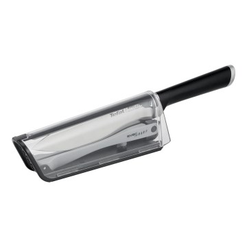 Tefal - Kuchyňský nůž EVER SHARP 16,5 cm lesklý chrom/černá