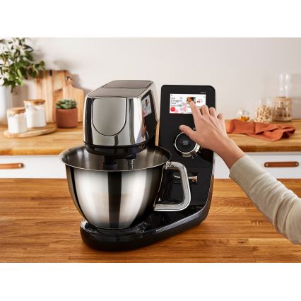 Tefal - Kuchyňský robot s váhou I-COACH TOUCH 1200W/230V nerez