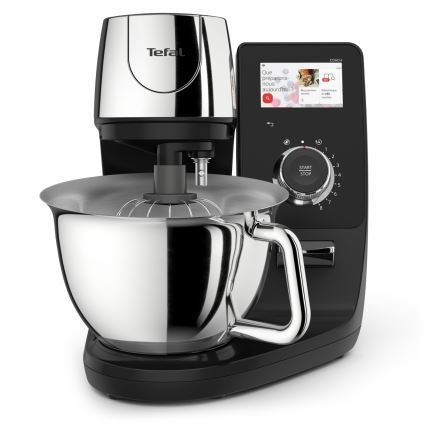 Tefal - Kuchyňský robot s váhou I-COACH TOUCH 1200W/230V nerez