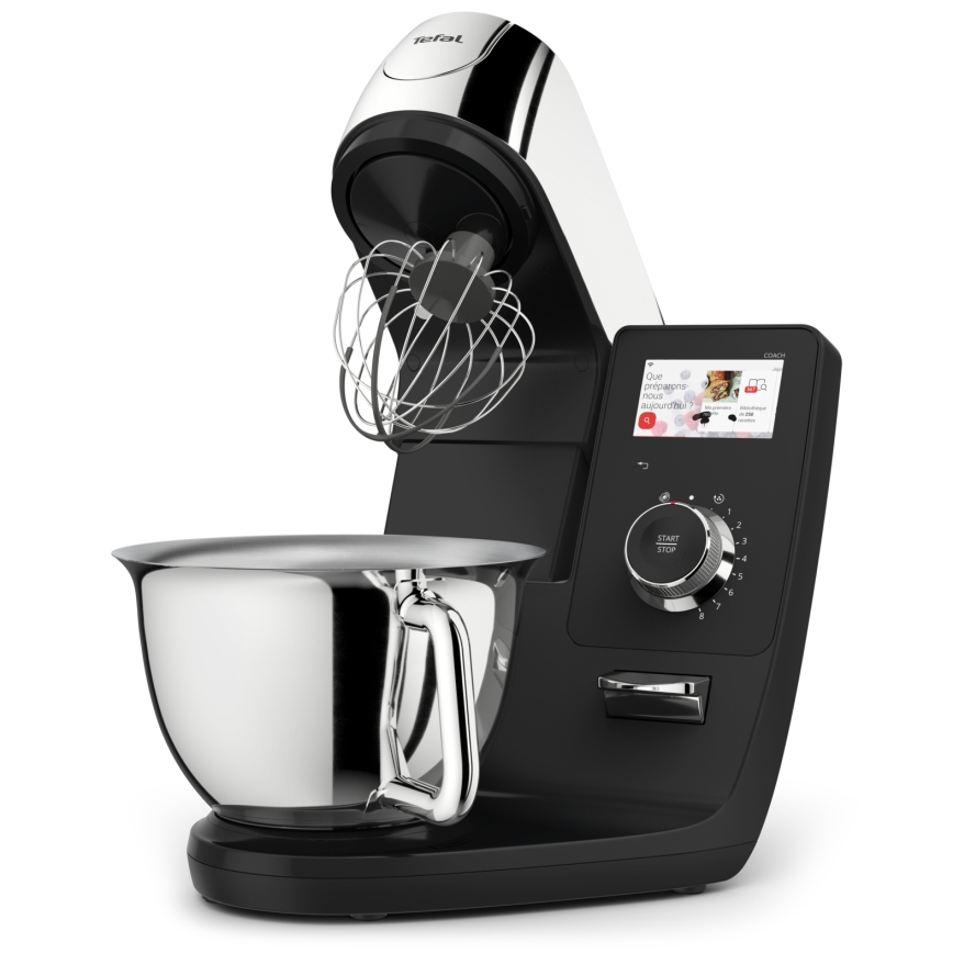 Tefal - Kuchyňský robot s váhou I-COACH TOUCH 1200W/230V nerez
