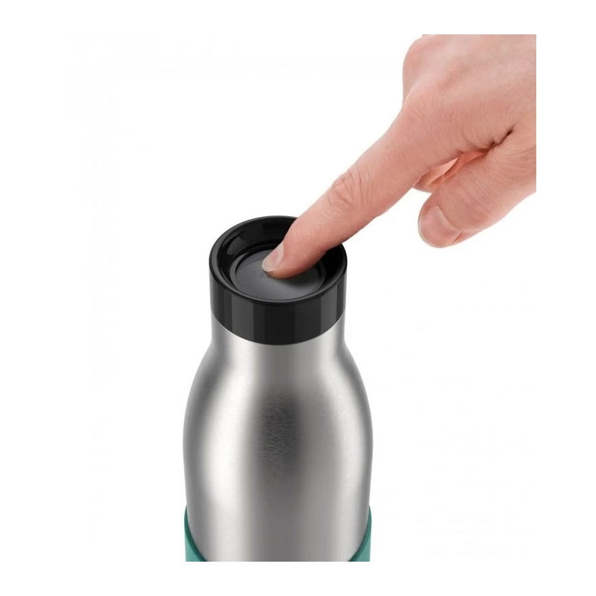 Tefal - Láhev 500 ml BLUDROP nerez/zelená