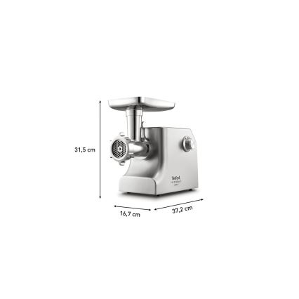 Tefal - Mlýnek na maso 8v1 2200W/230V stříbrná