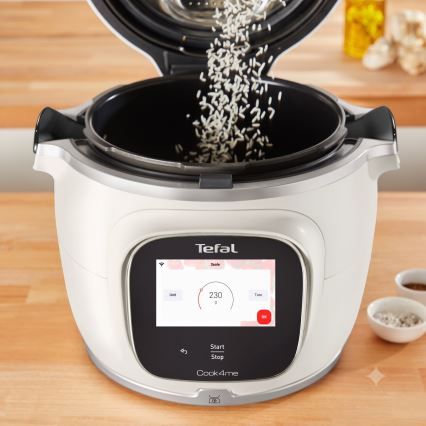 Tefal - Multifunkční elektrický tlakový hrnec 6 l COOK4ME TOUCH PRO 1600W/230V