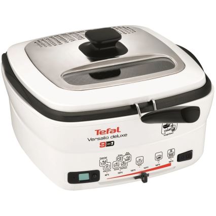 Tefal - Multifunkční fritéza 9v1 VERSALIO DE LUXE 1600W/230V 2 l bílá