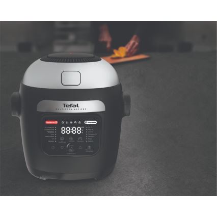 Tefal - Multifunkční hrnec a horkovzdušná fritéza 2v1 MULTICOOK ACTIFRY 1334W/230V 6 l
